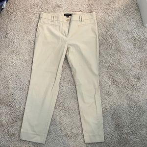 Beige trousers